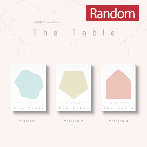 [중고] 뉴이스트 - 미니 7집 The Table [버전 3종 중 랜덤발송]