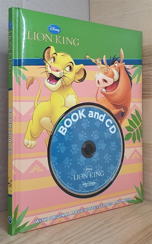 [중고] Disney Padded Storybook and Singalong CD (Paperback)