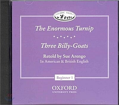 [중고] The Enormous Turnip + Three Billy-Goats (Audio CD 1장, 교재별매)