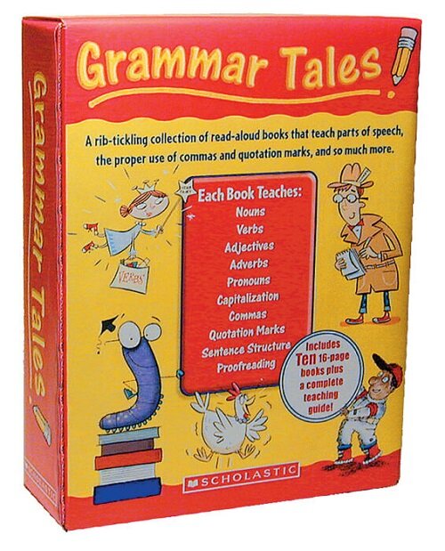 Grammar Tales Box Set: A Rib-Tickling Collection of Read-Aloud Books That Teach 10 Essential Rules of Usage and Mechanics (Paperback 10권 + Teachers Guide 1권)