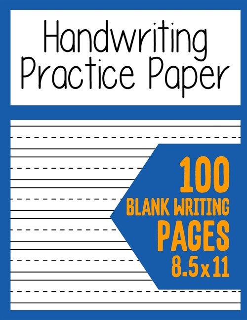 Handwriting Practice Paper for Kids (Paperback)