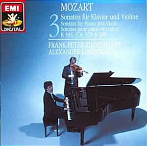 [중고] 침머만 (Frank Peter Zimmermann)&론퀴흐 (Alexander Lonquich)ㅡ모차르트 : 바이올린 소나타 3집  K.305, 378, 380, 376 