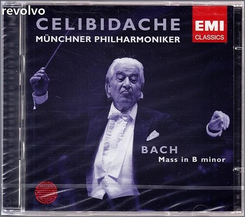 [중고] Bach Mass in B minor / Munchner Philharmoniker,Sergiu Celibidac (2 Disc)