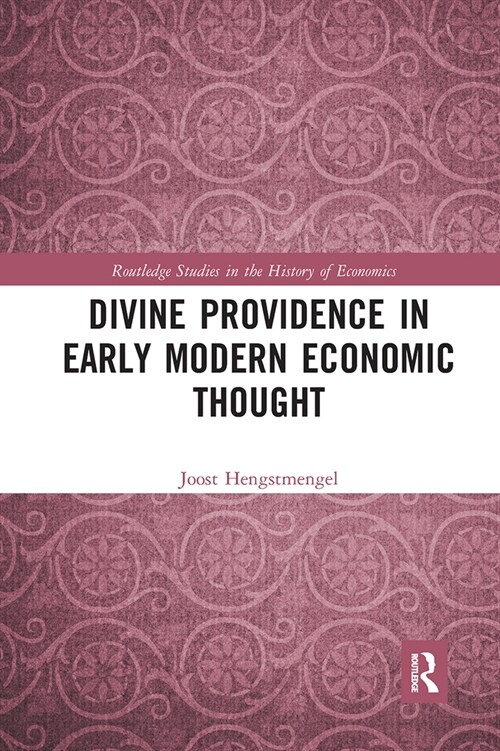 Divine Providence in Early Modern Economic Thought (Paperback, 1)