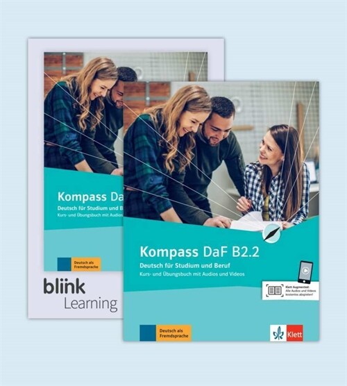 KOMPASS DAF B2.2 AL EJ AU VID LIBRO DIGI (Book)