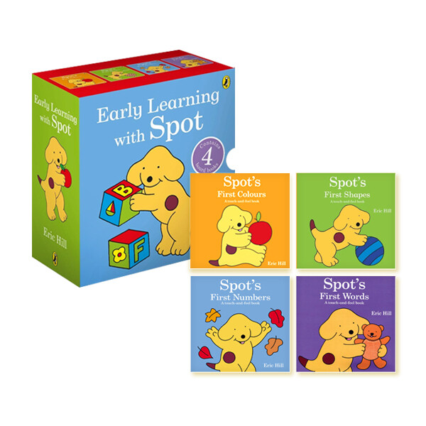 Spot First Concepts : Early Learning with Spot Box Set (Boardbook 4권, 영국판)