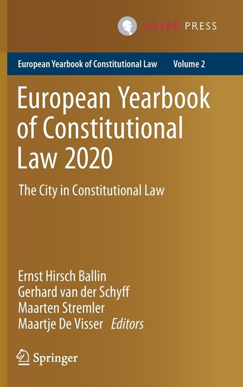 European Yearbook of Constitutional Law 2020: The City in Constitutional Law (Hardcover, 2021)