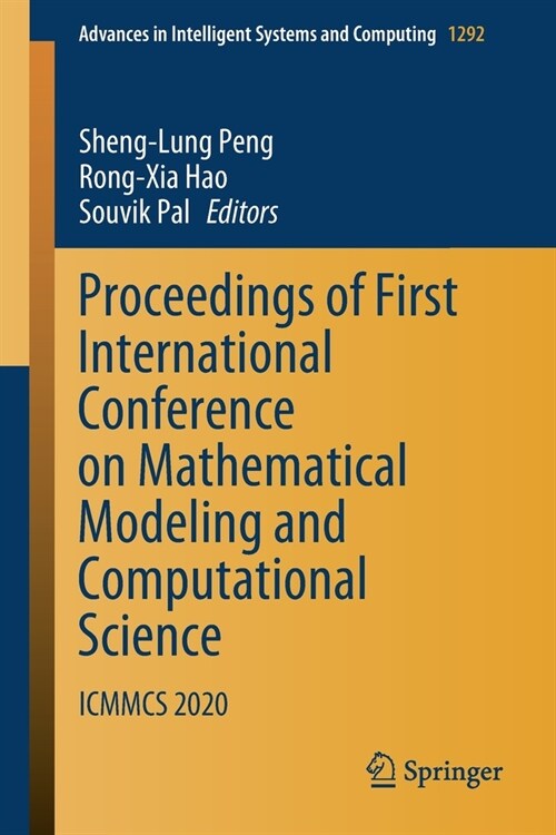 Proceedings of First International Conference on Mathematical Modeling and Computational Science: Icmmcs 2020 (Paperback, 2021)