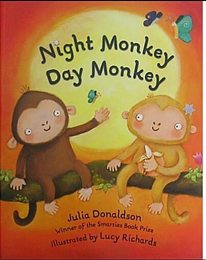 [중고] Night Monkey, Day Monkey (Paperback)