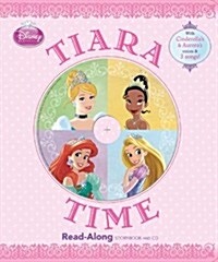 [중고] Disney Princess Tiara Time (Read-Along Storybook and CD) (Board Books)