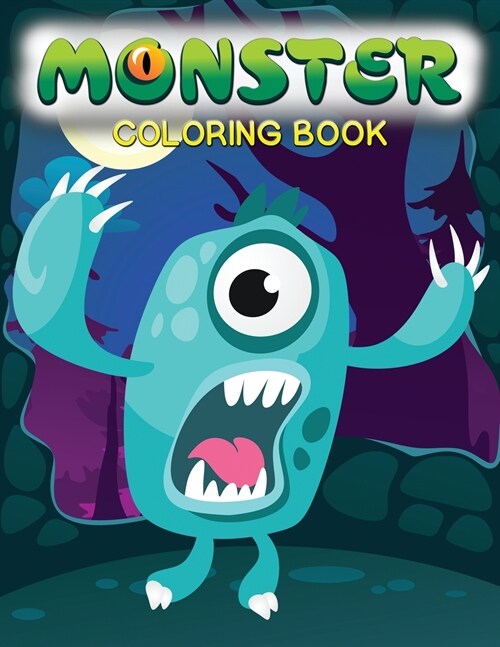 Monster Coloring Book: Volume 1 (Paperback)