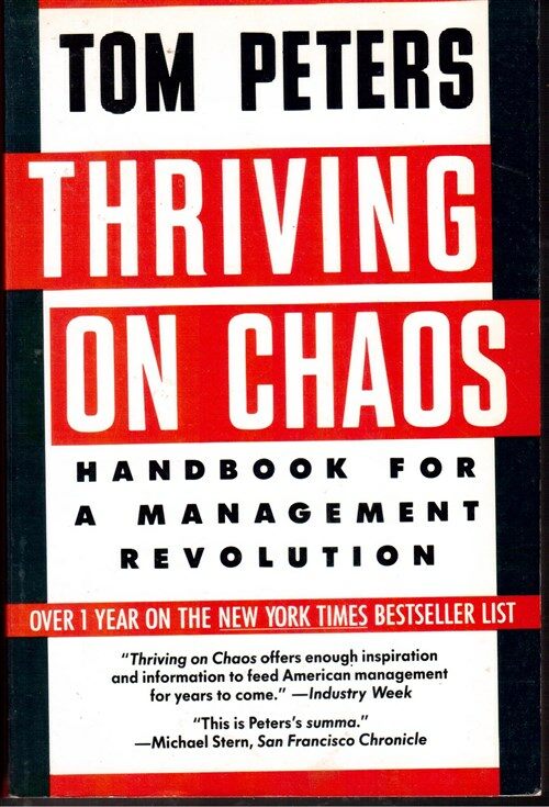 [중고] Thriving on Chaos: Handbook for a Management Revolution (Paperback)