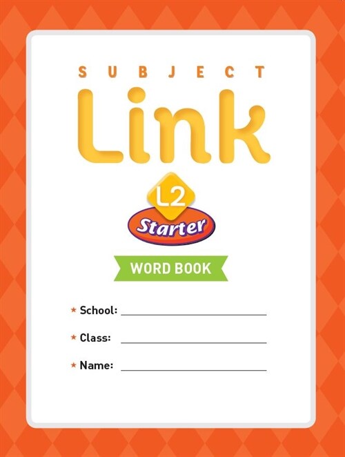 [중고] Subject Link Starter 2 : Word Book