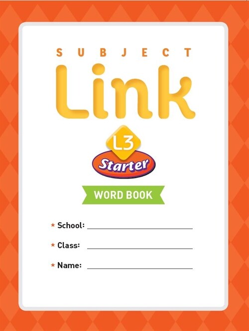 [중고] Subject Link Starter 3 : Word Book