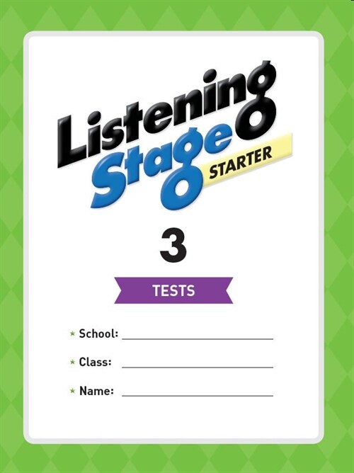 [중고] Listening Stage Starter 3 Tests