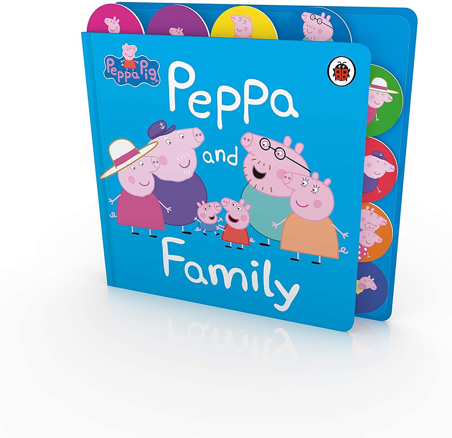 Peppa Pig: Peppa and Family : Tabbed Board Book (Board Book)
