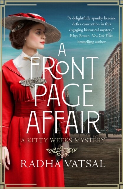 A Front Page Affair : A Kitty Weeks Mystery (Paperback)