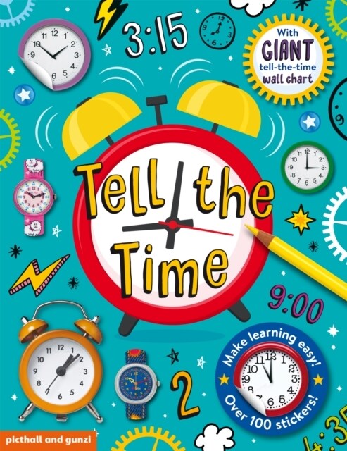 TELL THE TIME STICKER BOOK (Paperback)