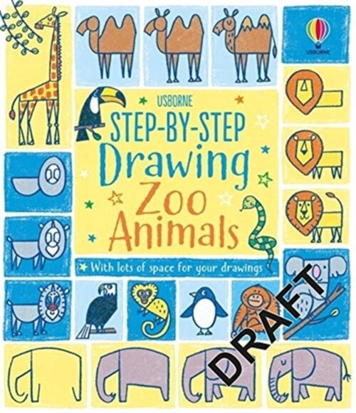 Step-by-Step Drawing Zoo Animals (Paperback)