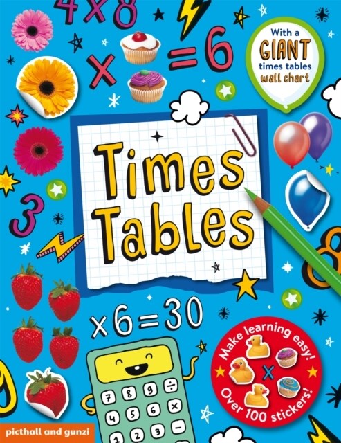 TIMES TABLES STICKER BOOK (Paperback)