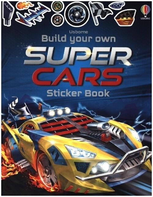 Build Your Own Supercars Sticker Book (Paperback)