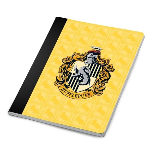 Harry Potter: Hufflepuff Notebook and Page Clip Set (Paperback)