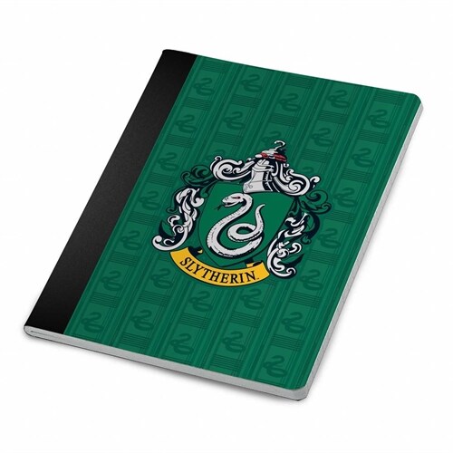 Harry Potter: Slytherin Notebook and Page Clip Set (Paperback)