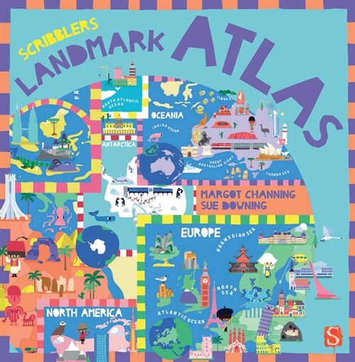 Scribblers Landmark Atlas (Board Book, Illustrated ed)