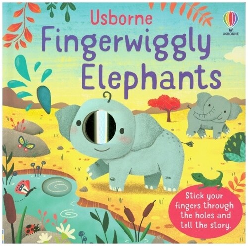 Fingerwiggly Elephants (Board Book)