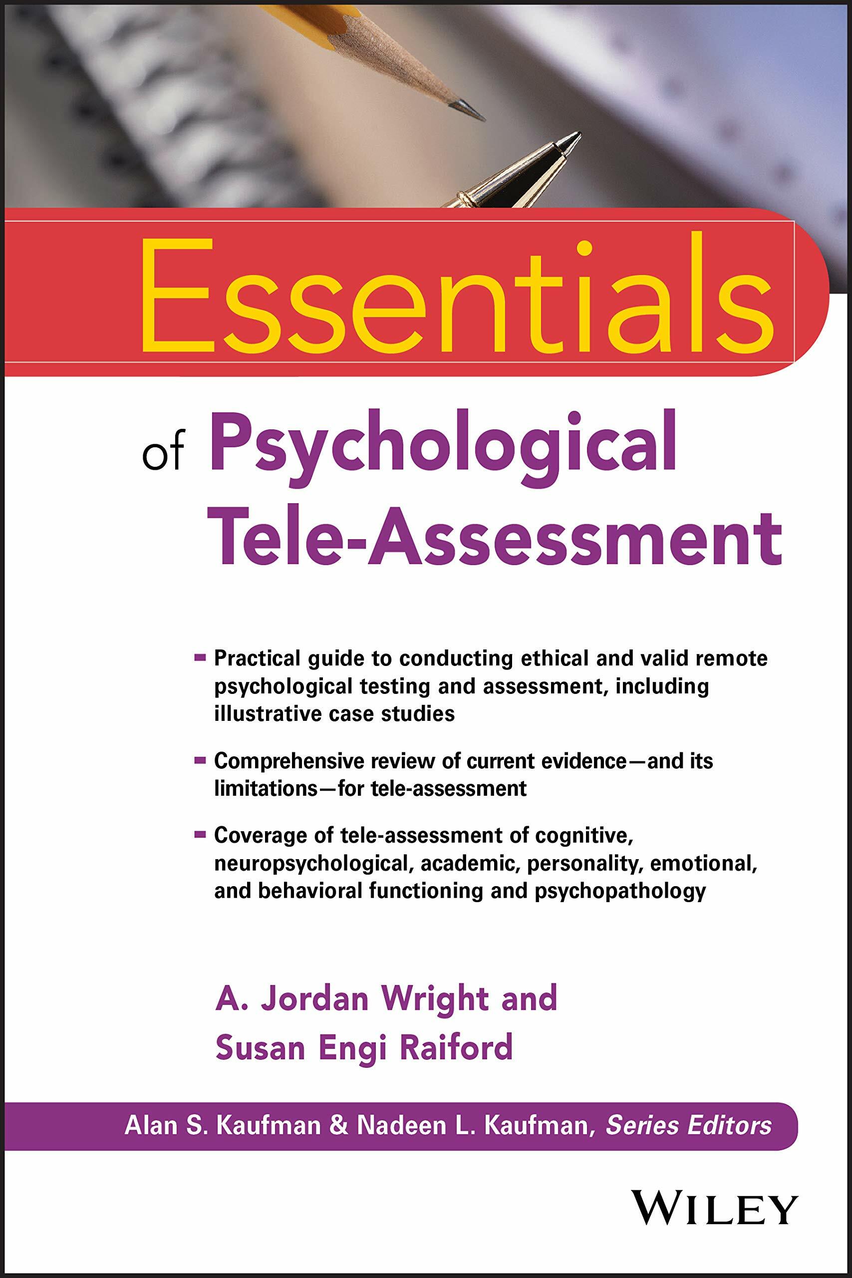 Essentials of Psychological Tele-Assessment (Paperback)