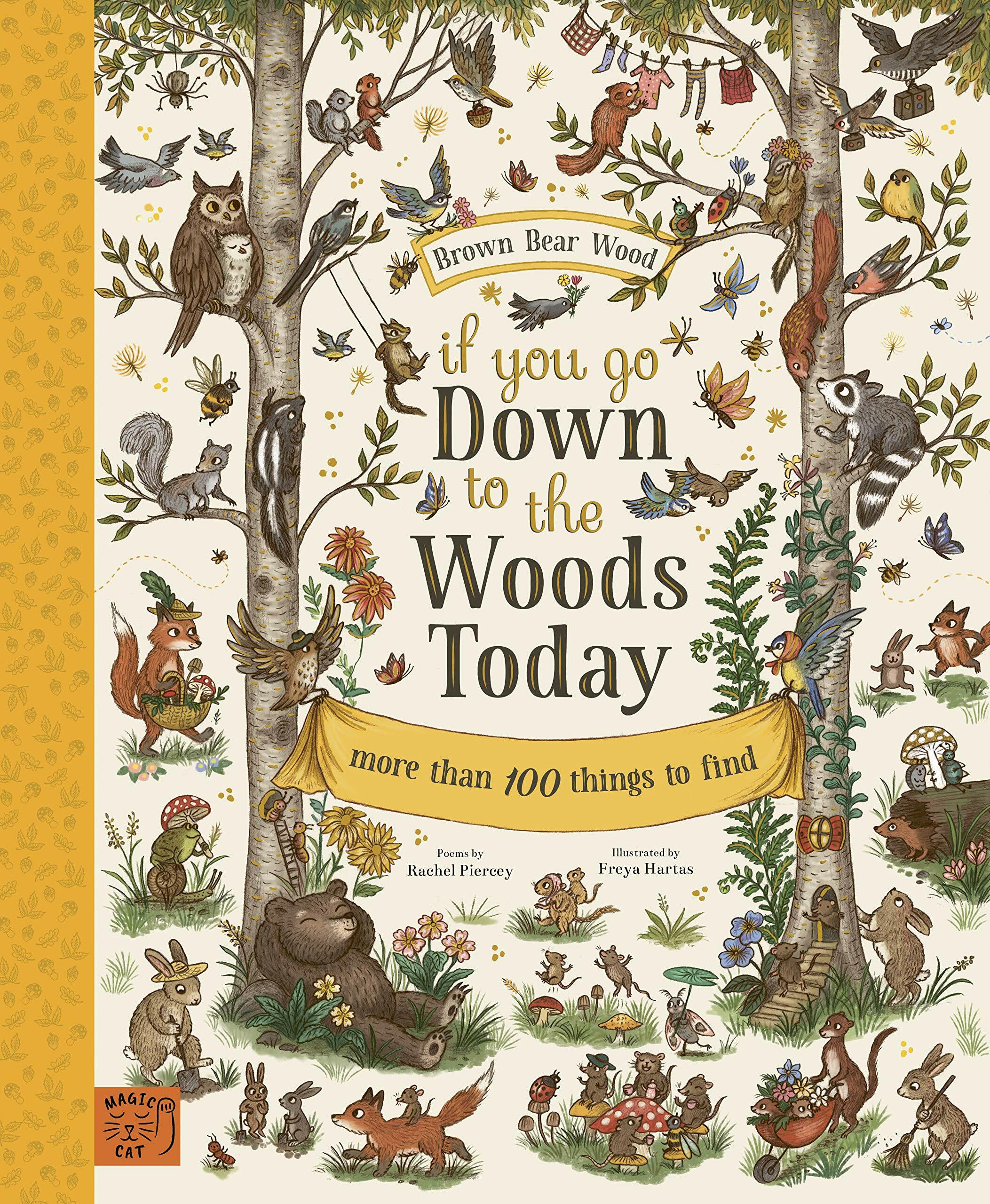 If You Go Down to the Woods Today : More than 100 things to find (Hardcover)