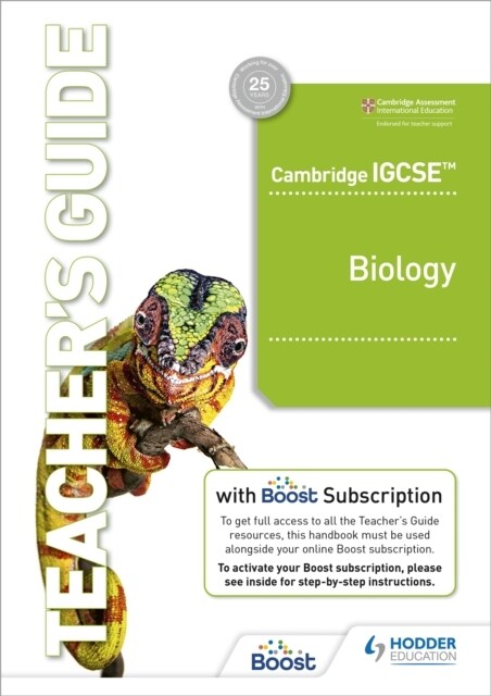 Cambridge IGCSE™ Biology Teachers Guide with Boost Subscription (Multiple-component retail product)