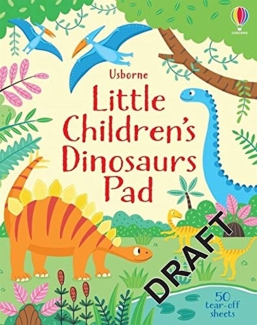 Little Childrens Dinosaur Puzzles (Paperback)