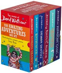 The World of David Walliams: The Amazing Adventures Box Set : Gangsta Granny; Ratburger; Demon Dentist; Awful Auntie; Grandpa's Great Escape; the Midn (Package)