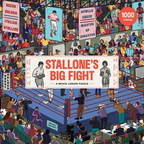 Stallones Big Fight : A Movie Jigsaw Puzzle (Game)