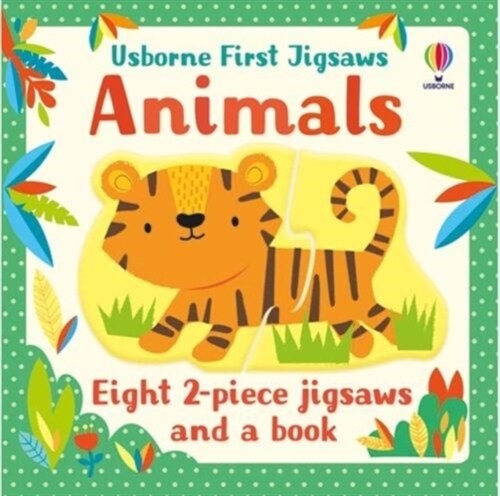Usborne First Jigsaws And Book: Animals (Paperback)