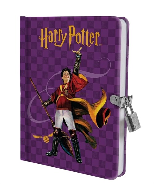 Harry Potter: Quidditch Lock & Key Diary (Hardcover)