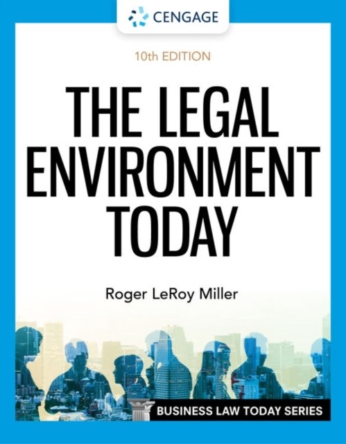 The Legal Environment Today (Paperback, 10)