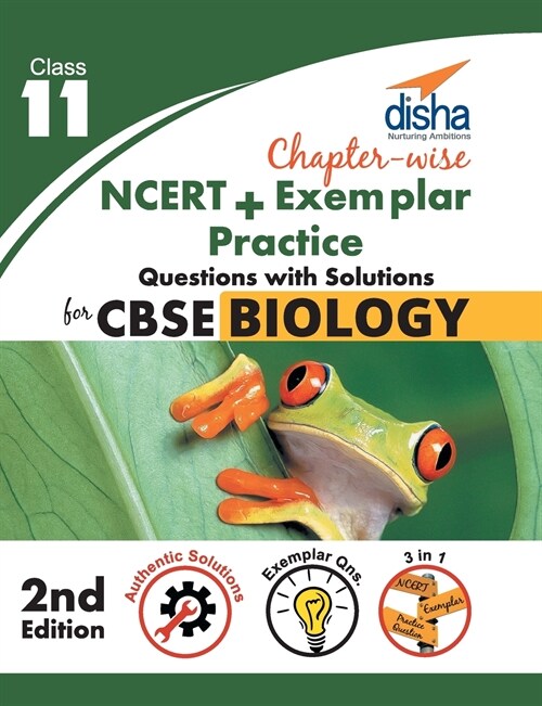 Chapter-wise NCERT ] Exemplar + Practice Questions with Solutions for CBSE Biology Class 11 (Paperback)