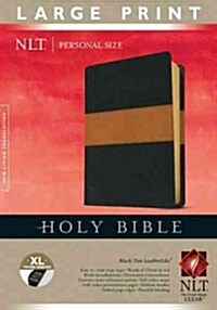 Personal Size Large Print Bible-NLT (Imitation Leather, 2)