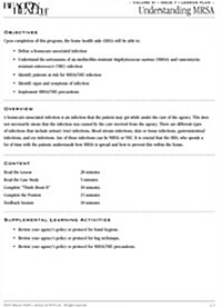 Understanding MRSA (Loose Leaf)