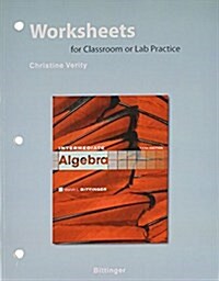 Intermediate Algebra Worksheets + Mymathlab Student Access Kit (Paperback, 11th)