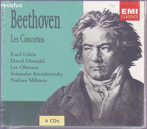 [중고] Beethoven Les Concertos / Emil Gilels,Lev Oborin,David Oistrakh,Nathan Milstein..(4 Disc)