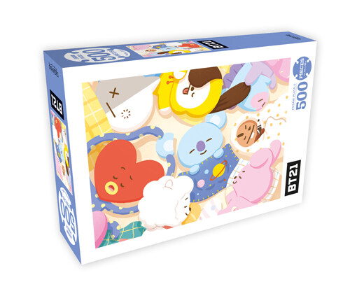 BT21 500PCS 직소 퍼즐 : 낮잠