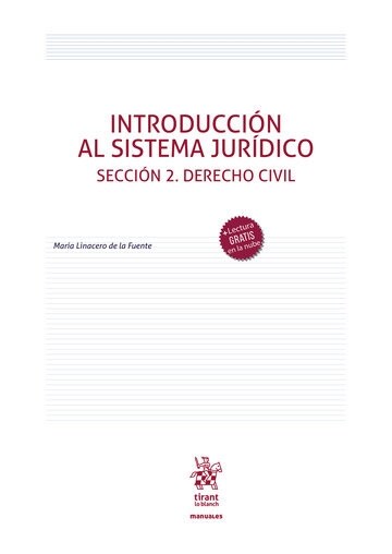 INTRODUCCION AL SISTEMA JURIDICO SECCION 2 DERECHO CIVIL (Book)