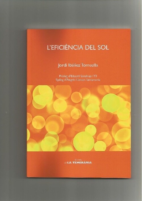 LEFICIENCIA DEL SOL CATALAN (Book)