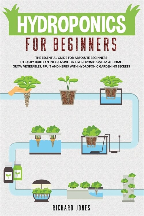 Hydroponics For Beginners: The Essential Guide For Absolute Beginners To Easily Build An Inexpensive DIY Hydroponic System At Home. Grow Vegetabl (Paperback)