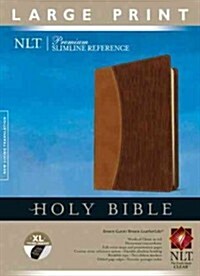 Premium Slimline Reference Bible-NLT-Large Print (Imitation Leather, 2)