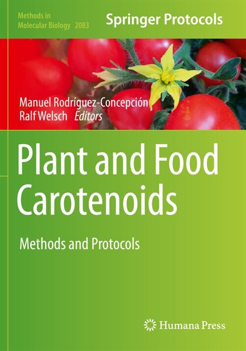 Plant and Food Carotenoids: Methods and Protocols (Paperback, 2020)