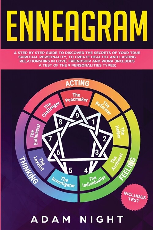 Enneagram: A Step by Step guide to Discover the Secrets of your True Spiritual Personality, to create Healthy and Lasting Relatio (Paperback)